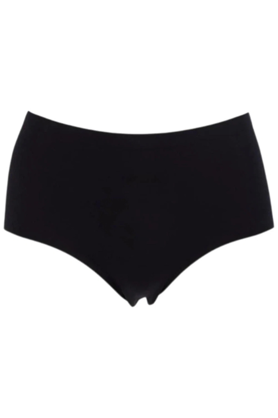 Rhonda Shear Invisible Edge Mid-Rise Brief Black -